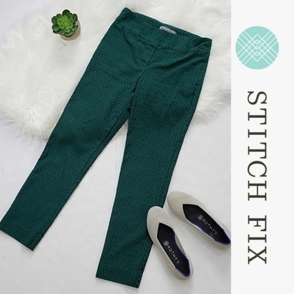 Erica Taylor For Stitchfix Green Karen Pant - S